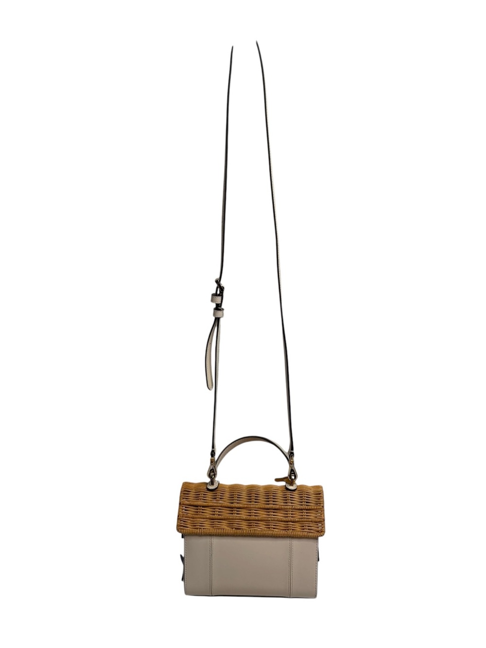 KATE SPADE Wild Petal Birdhouse Crossbody Handbag in Cream and Tan NWOT - Picture 8 of 8